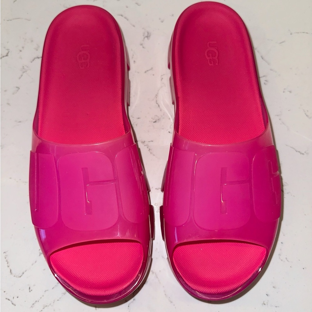 Barbie Pink Ugg Slides